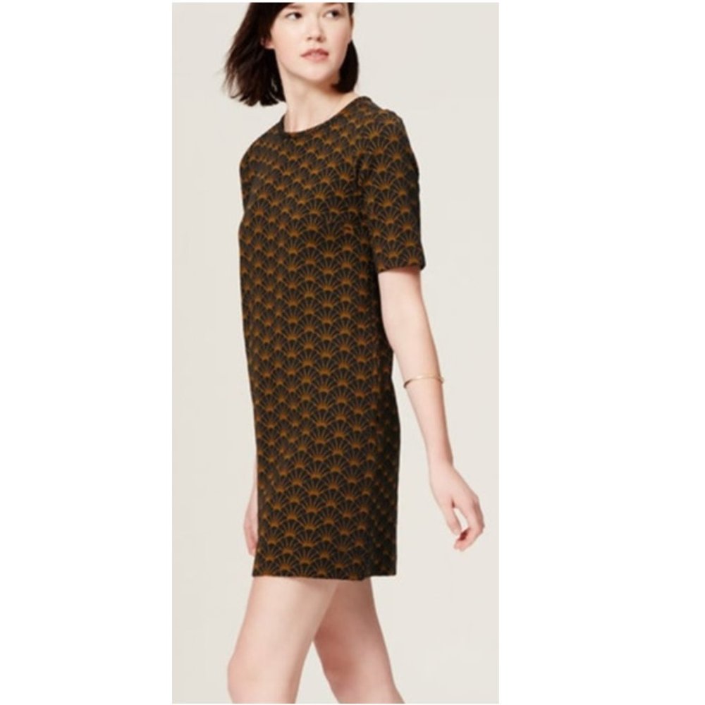 Loft Deco Shift Dress